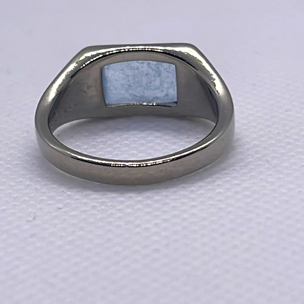 Miansai Chalcedony Ring Sterling Silver